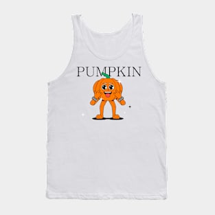 Hand Drawn Pumpkin Fun Tank Top